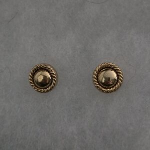 Gold-Tone Stud Earrings